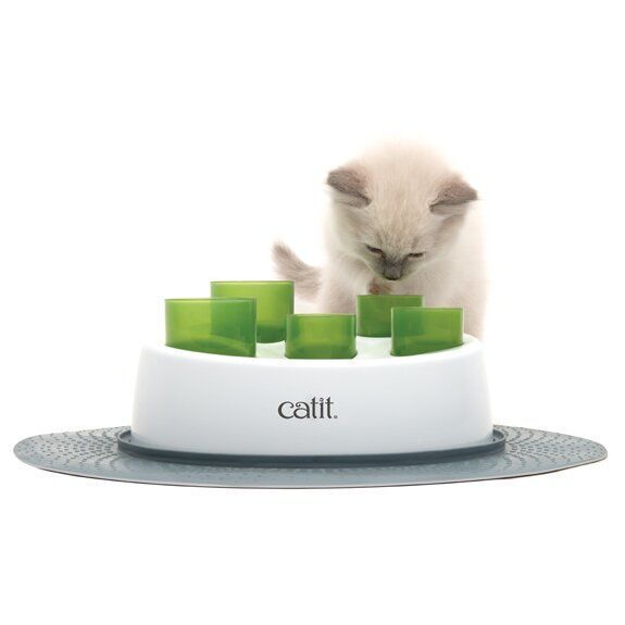 Інтерактивна годівниця для котів Catit Senses Digger 2.0 - пластик Інтерактивна годівниця для котів Catit Senses Digger 2.0 - пластик