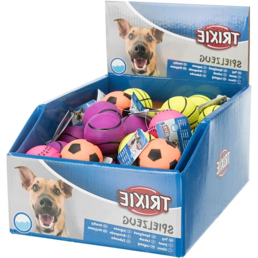 Игрушка для собак Trixie Мяч d=3,8 см / d=4,5 см (вспененная резина, цвета в ассортименте)