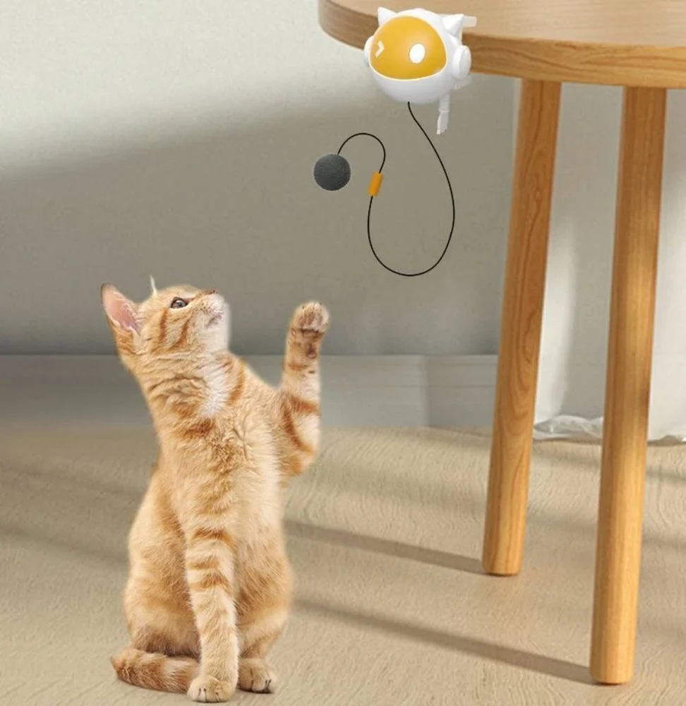 Іграшка для котів Me&Pet Дражнилка 8х6,5х11,5 см - білий
