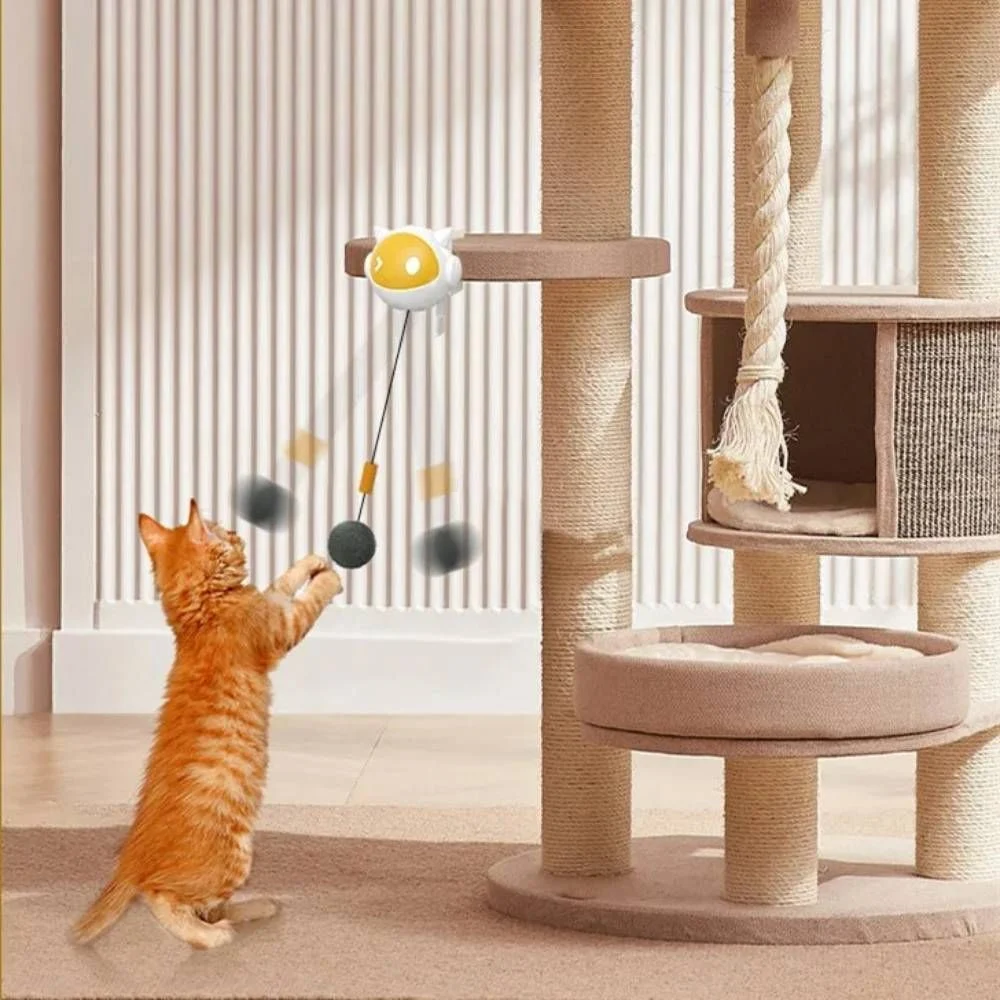 Іграшка для котів Me&Pet Дражнилка 8х6,5х11,5 см - білий