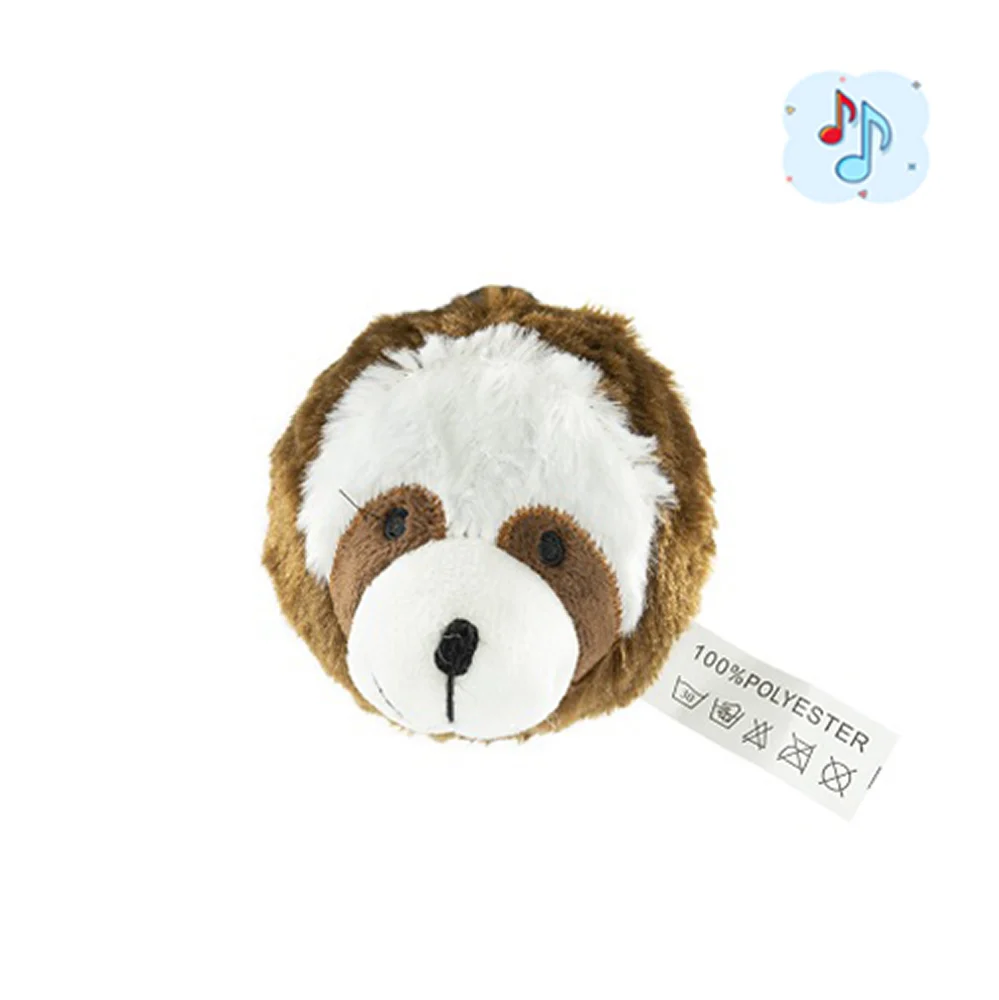 AnimAll GrizZzly іграшка для собак лінивець 9 см - коричневий