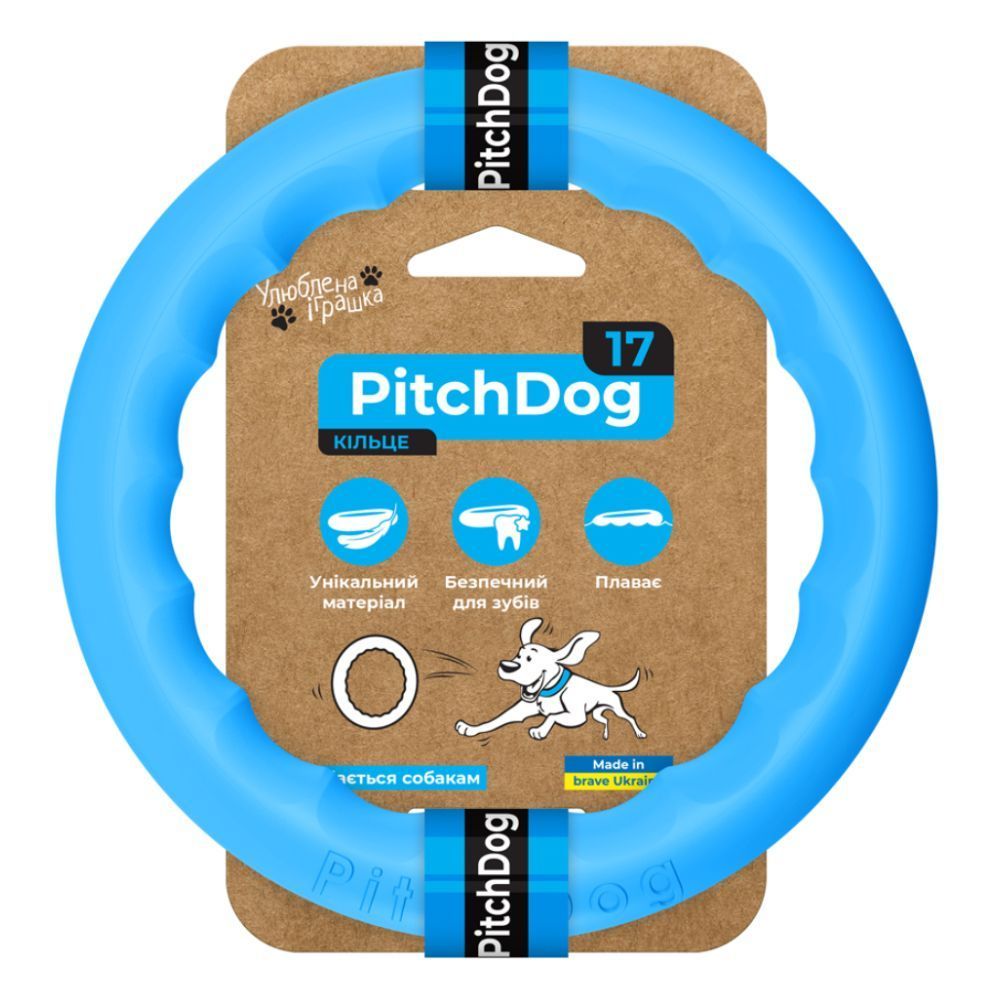 Іграшка для собак COLLAR PitchDog Кільце 17 см Іграшка для собак COLLAR PitchDog Кільце 17 см