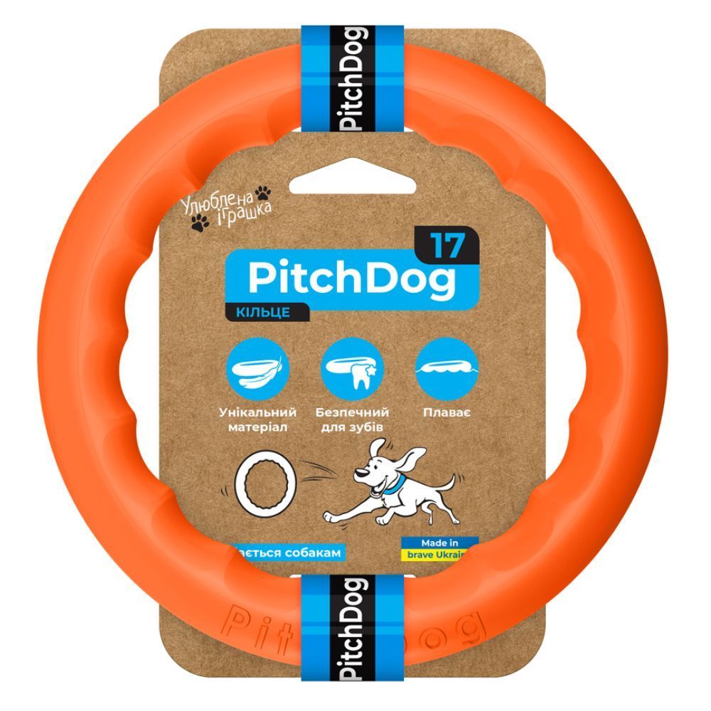 Іграшка для собак COLLAR PitchDog Кільце 17 см Іграшка для собак COLLAR PitchDog Кільце 17 см