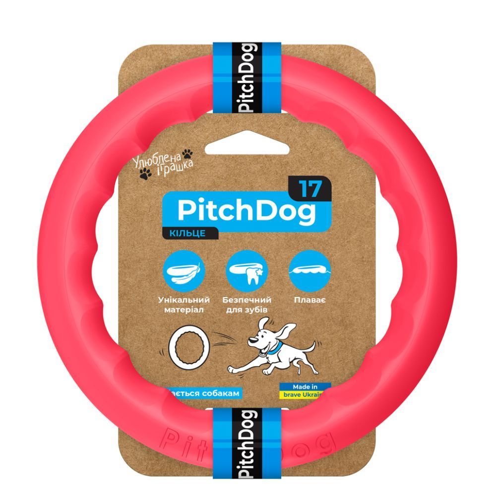 Іграшка для собак COLLAR PitchDog Кільце 17 см Іграшка для собак COLLAR PitchDog Кільце 17 см
