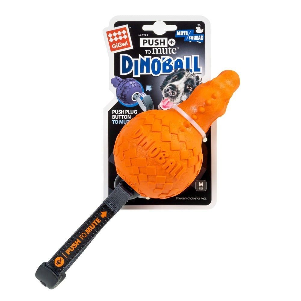 Игрушка для собак GiGwi Динобол Т-рекс 28 см