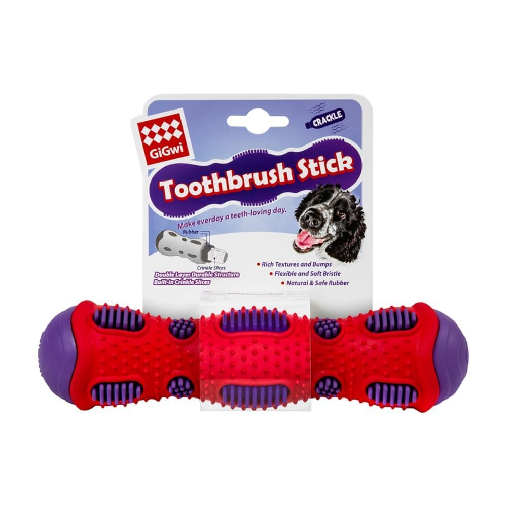 Іграшка для собак GiGwi Toothbrush Stick 21 см Іграшка для собак GiGwi Toothbrush Stick 21 см