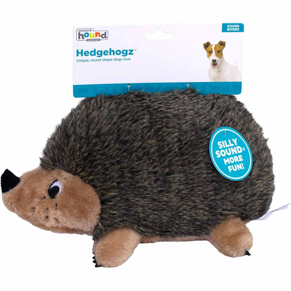 Іграшка для собак Outwardhound Hedgehogz Squeaky Plush S