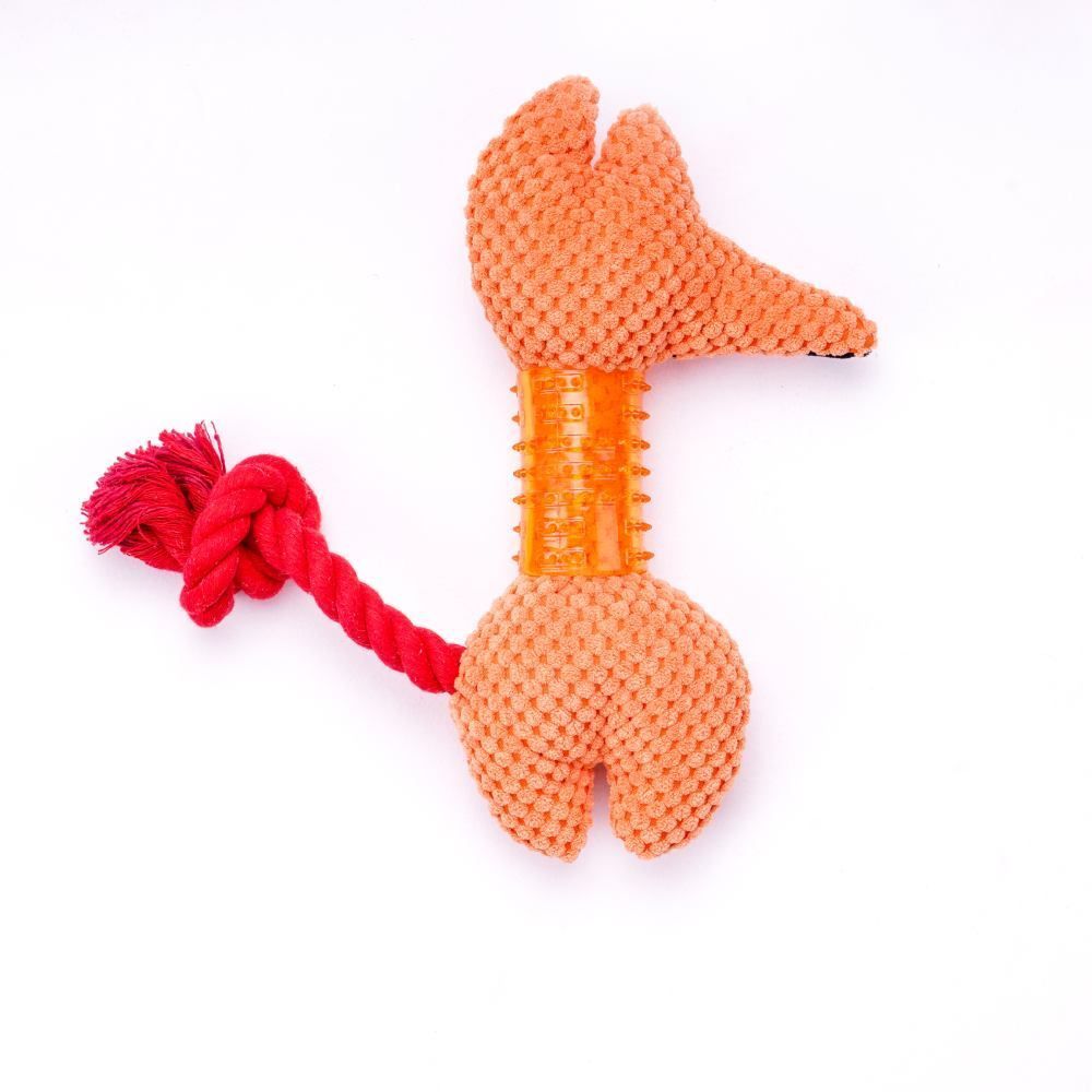 Іграшка для собак Pet Fun Руда лисичка 23х27 см
