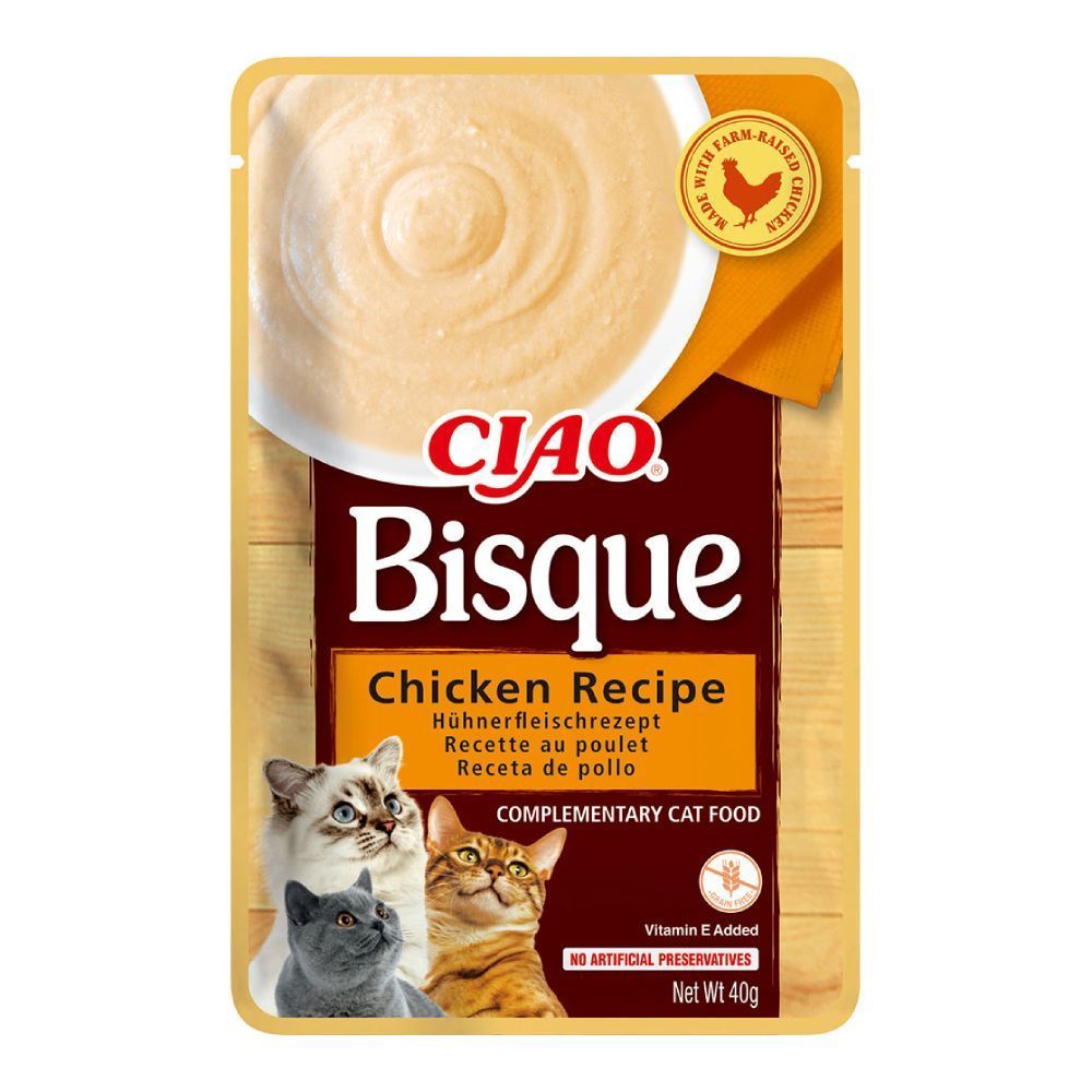 Ласощі для котів Inaba Ciao Bisque 40 г - курка