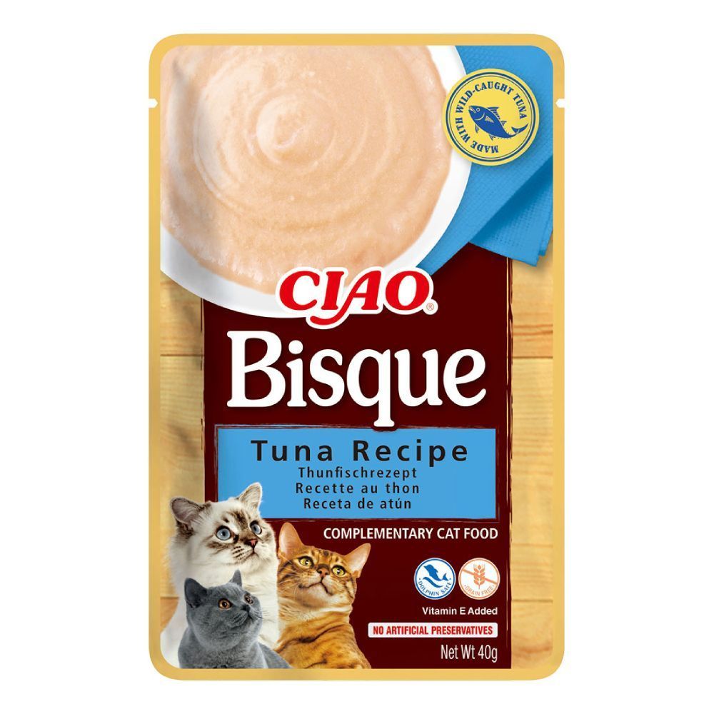 Ласощі для котів Inaba Ciao Bisque 40 г - тунець