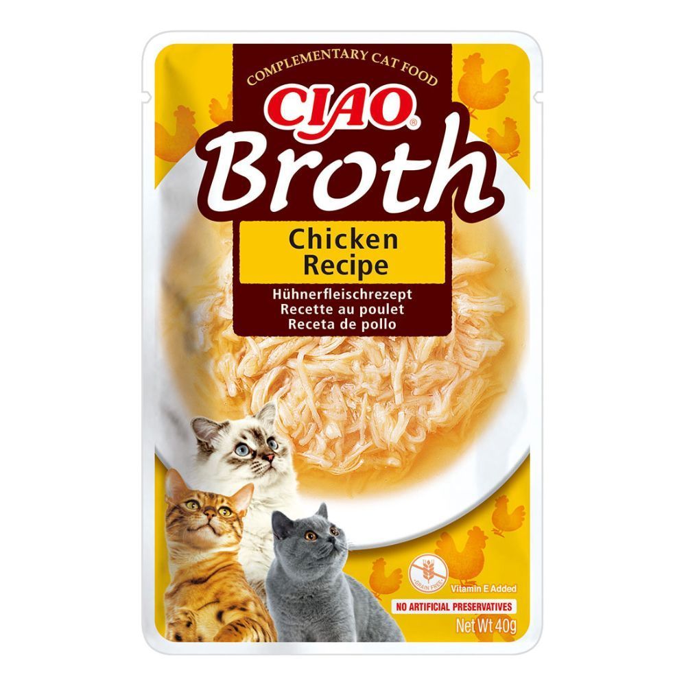 Ласощі для котів Inaba Ciao Broth 40 г - курка Ласощі для котів Inaba Ciao Broth 40 г - курка