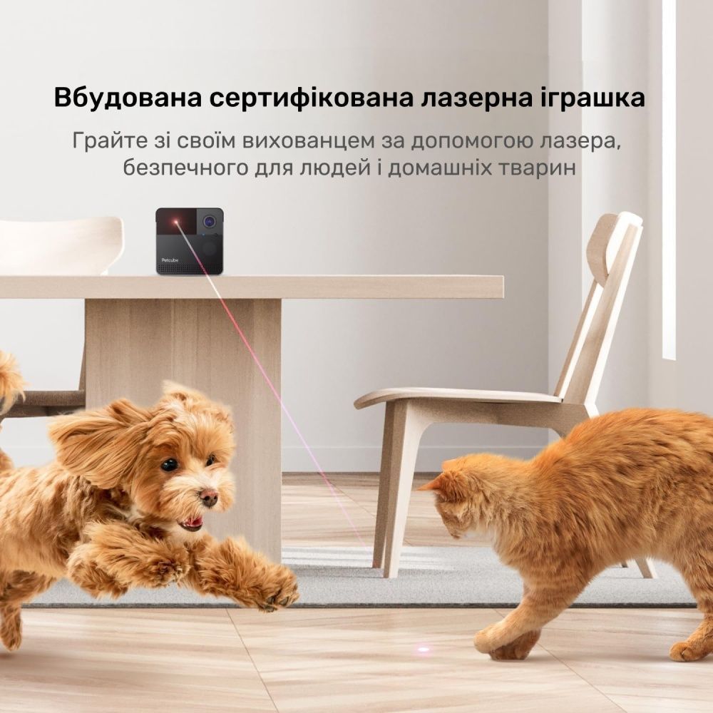 Інтерактивна HD-камера Petcube Play 2 відеоспостереження за собаками Інтерактивна HD-камера Petcube Play 2 відеоспостереження за собаками