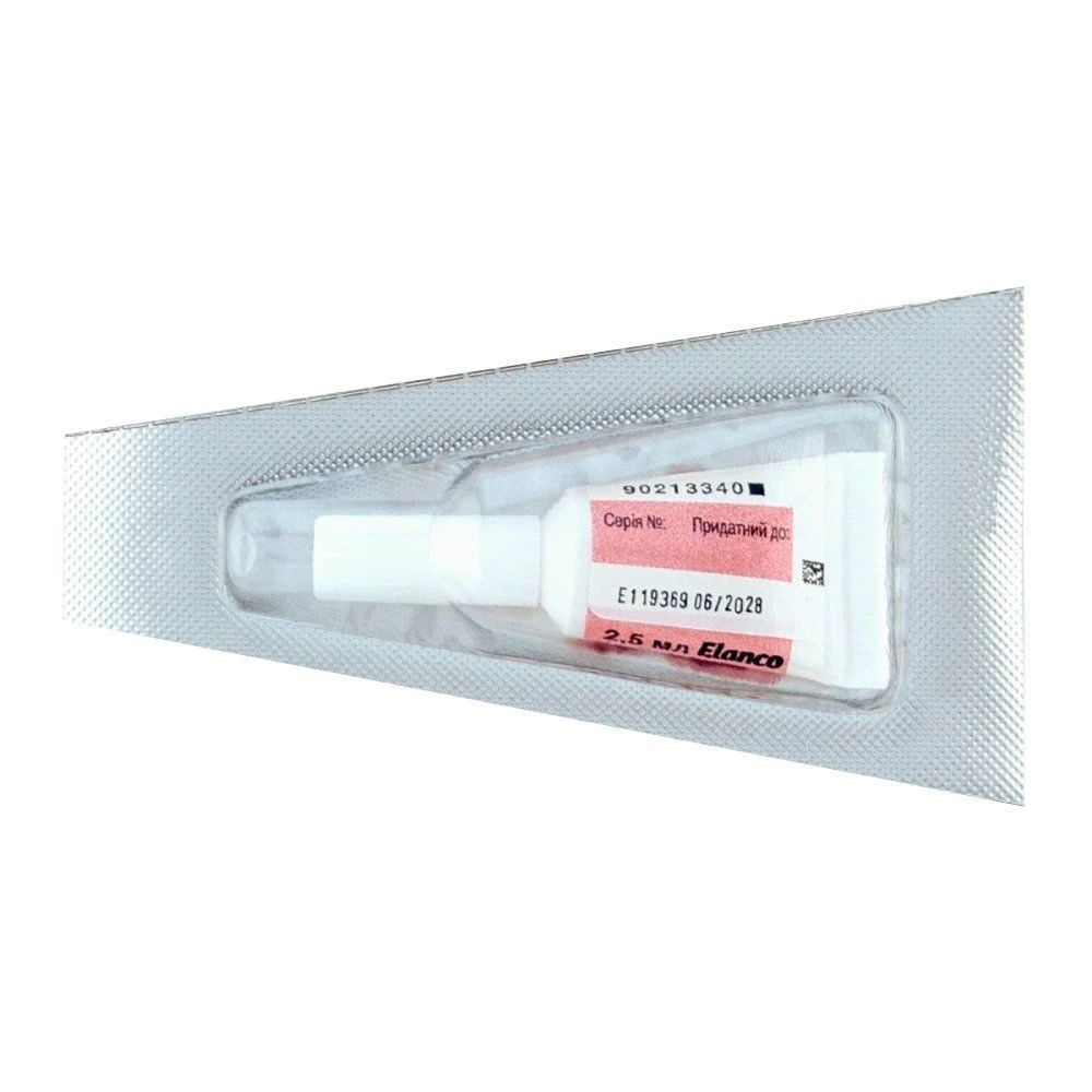 Краплі на холку для собак Elanco Bayer Advantix від 10 до 25 кг, 1 шт Краплі на холку для собак Elanco Bayer Advantix від 10 до 25 кг, 1 шт