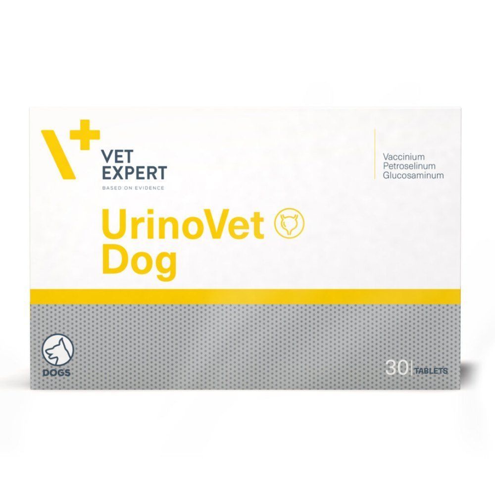 VetExpert UrinoVet Dog харчова добавка для собак 30 таблеток VetExpert UrinoVet Dog харчова добавка для собак 30 таблеток
