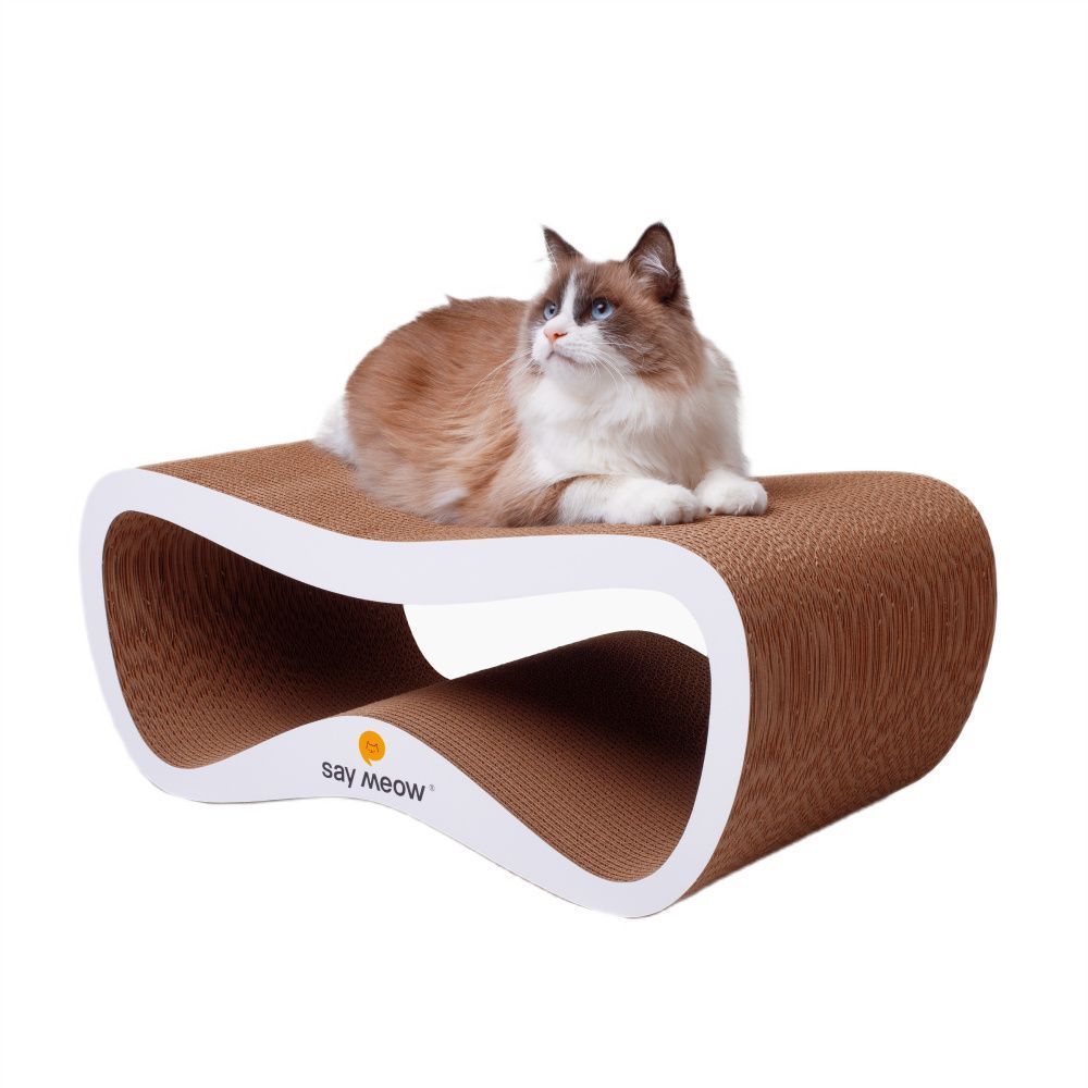 Say Meow Grace Max кігтеточка-лежанка 67х27х35 см - бежевий