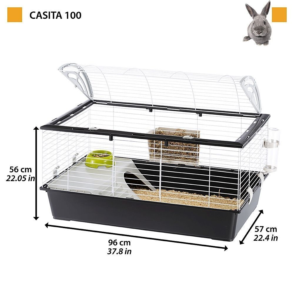 Ferplast Casita 100 клітка для гризунів 96x57x56 см