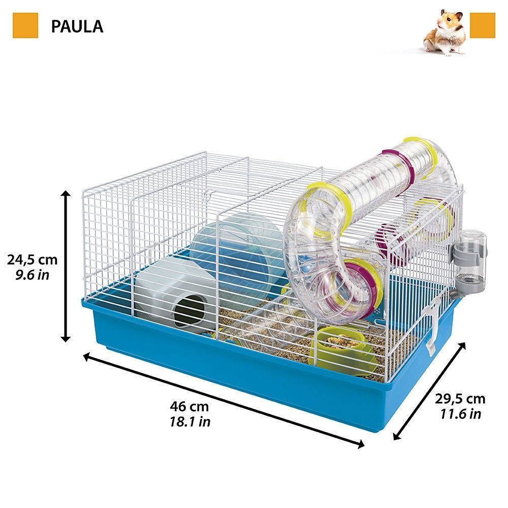 Клітка для гризунів Ferplast Paula 46 x 29,5 x 24,5 см