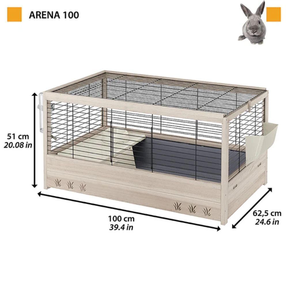 Клетка для грызунов Ferplast Arena 100 100 x 62,5 x 51 см Клетка для грызунов Ferplast Arena 100 100 x 62,5 x 51 см