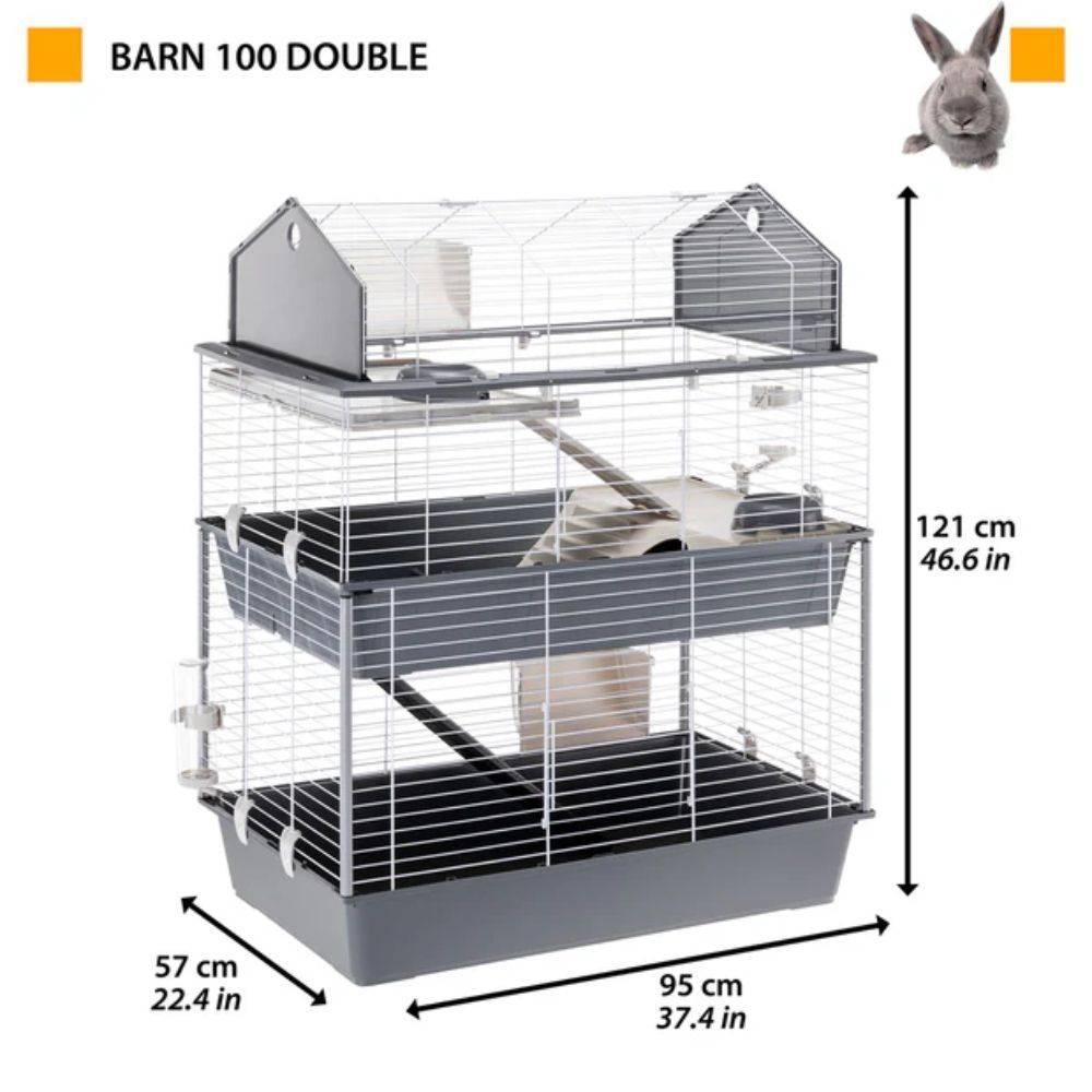 Клетка для грызунов Ferplast Burn 100 Double 95 x 57 x 121 см