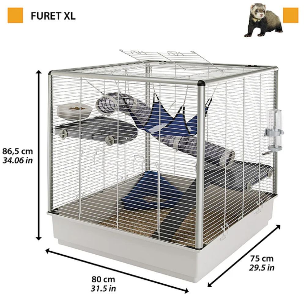 Клітка для гризунів Ferplast Furet XL 80 x 75 x 86,5 см