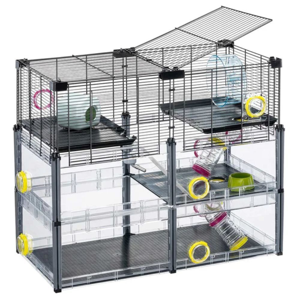 Клітка для гризунів Ferplast Multipla Hamster Crystal 72,5 x 37,5 x 62 см
