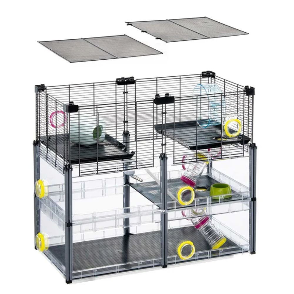 Клітка для гризунів Ferplast Multipla Hamster Crystal 72,5 x 37,5 x 62 см
