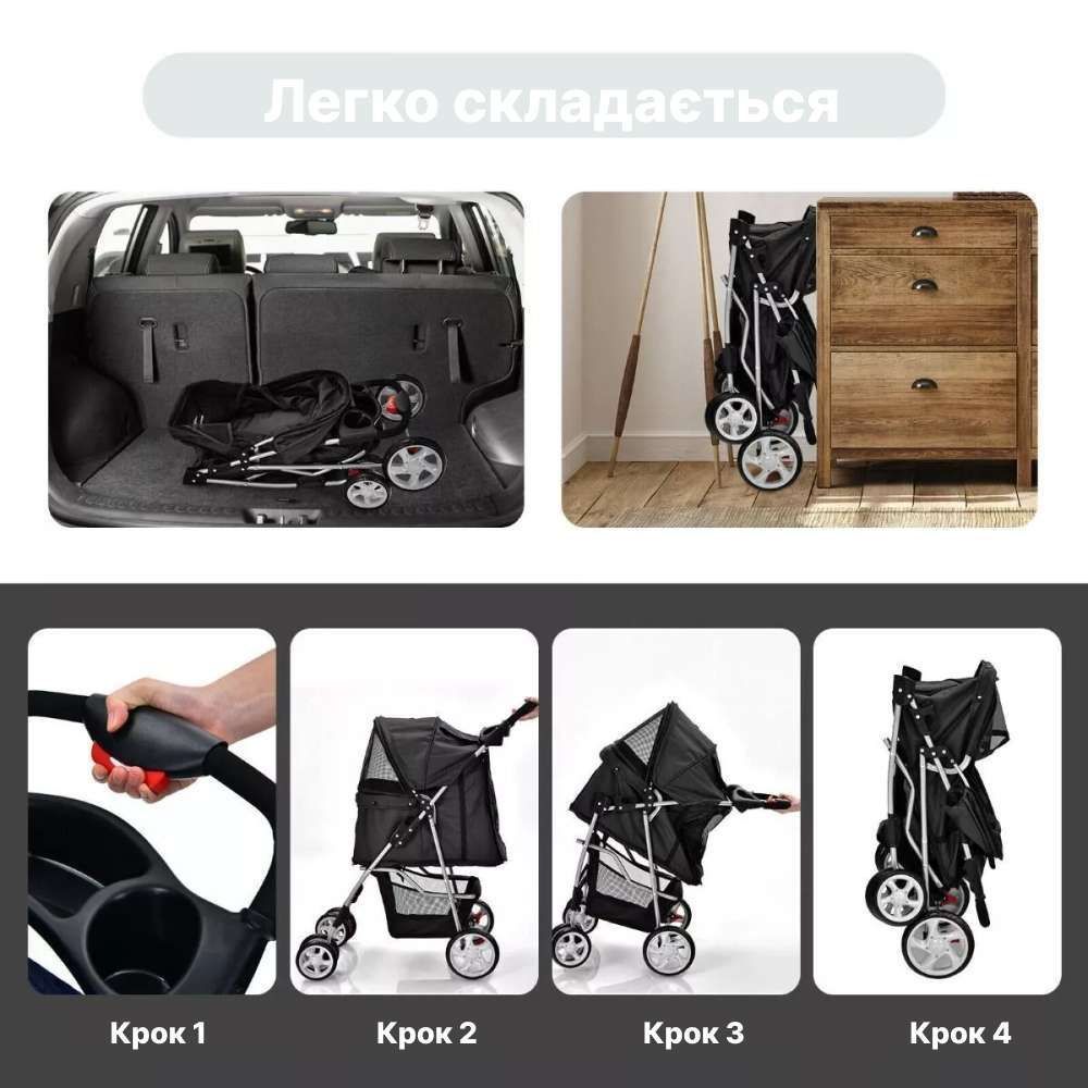 Коляска для котів MasterZoo