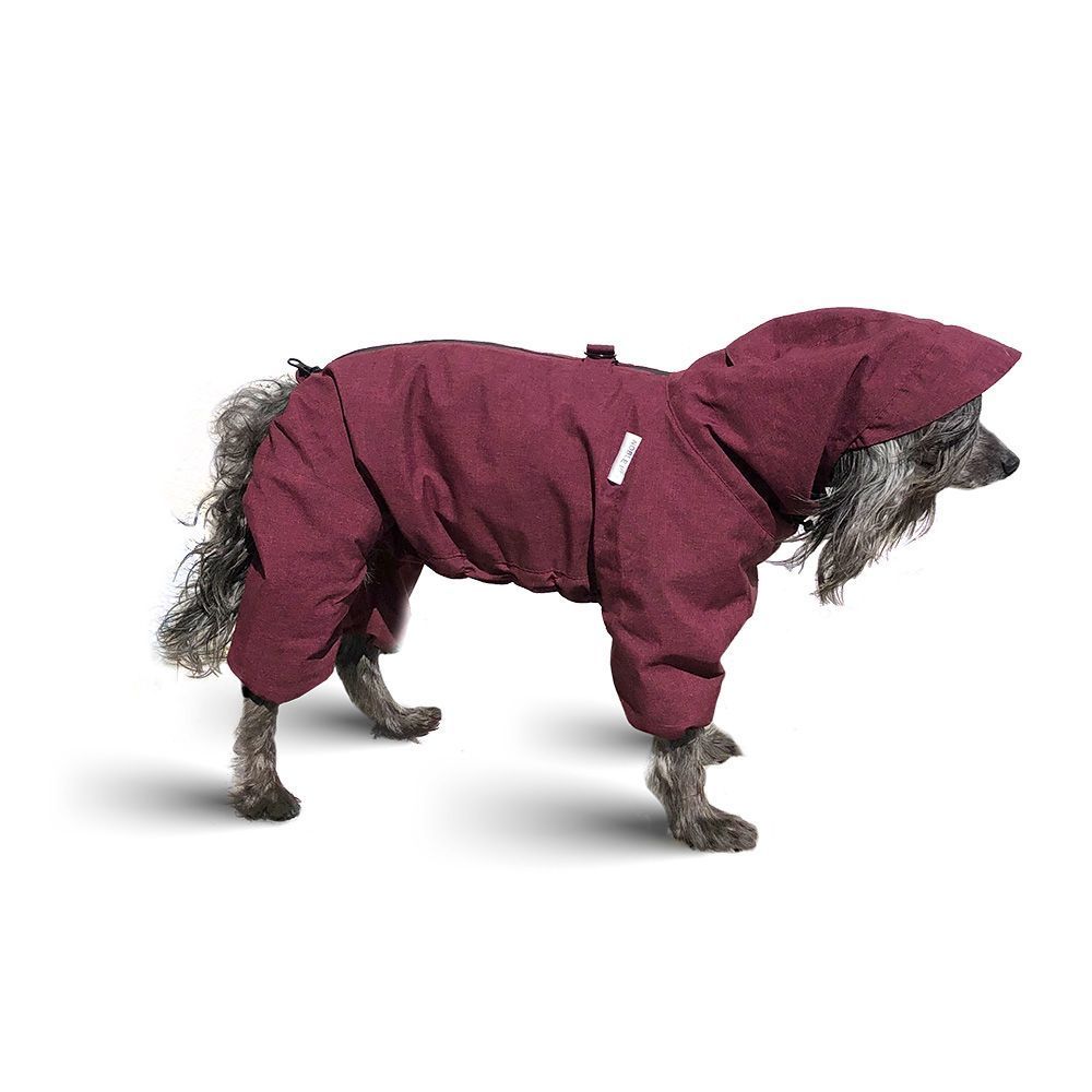 Комбінезон для собак Noble Pet Travis M - бордовий