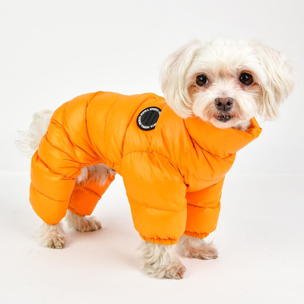 Комбинезон для собак ультралегкий Puppia А, L (горчица)