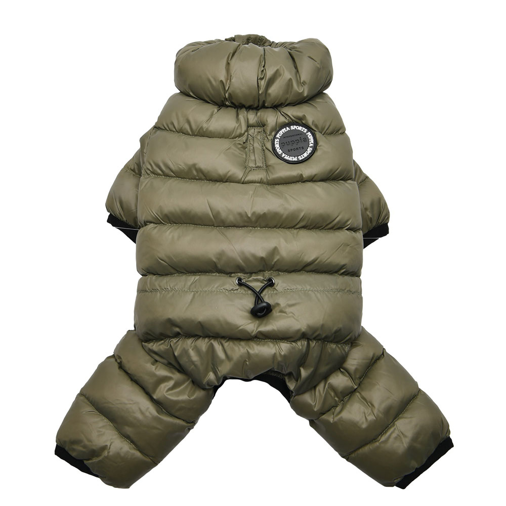 Ультралегкий комбинезон для собак Puppia B, M (хаки)