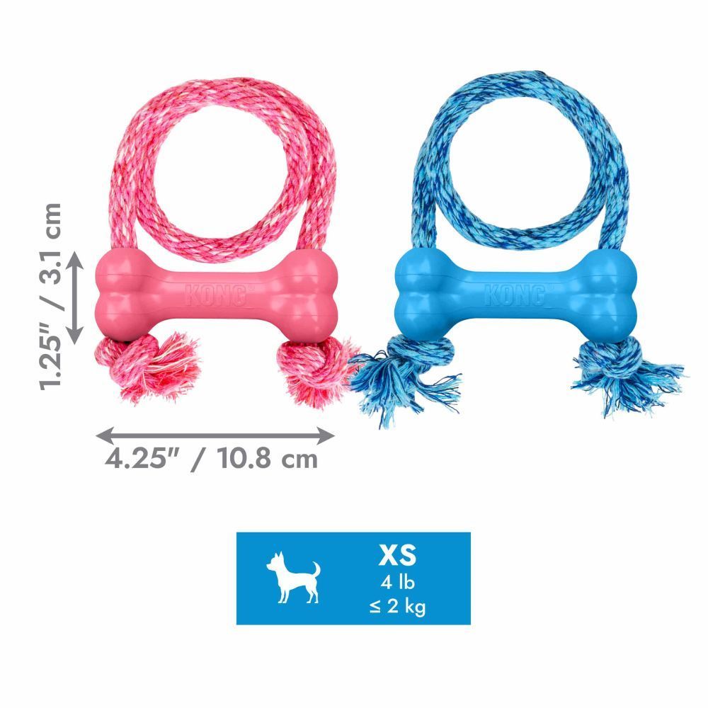 Kong Puppy Goodie Bone іграшка для цуценят XS 10,8 см - колір в асортименті Kong Puppy Goodie Bone іграшка для цуценят XS 10,8 см - колір в асортименті