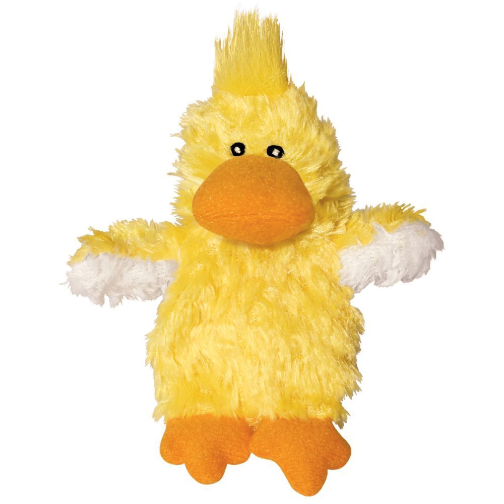Kong Refillables Duckie іграшка для котів 10,1х9,5 см - жовтий