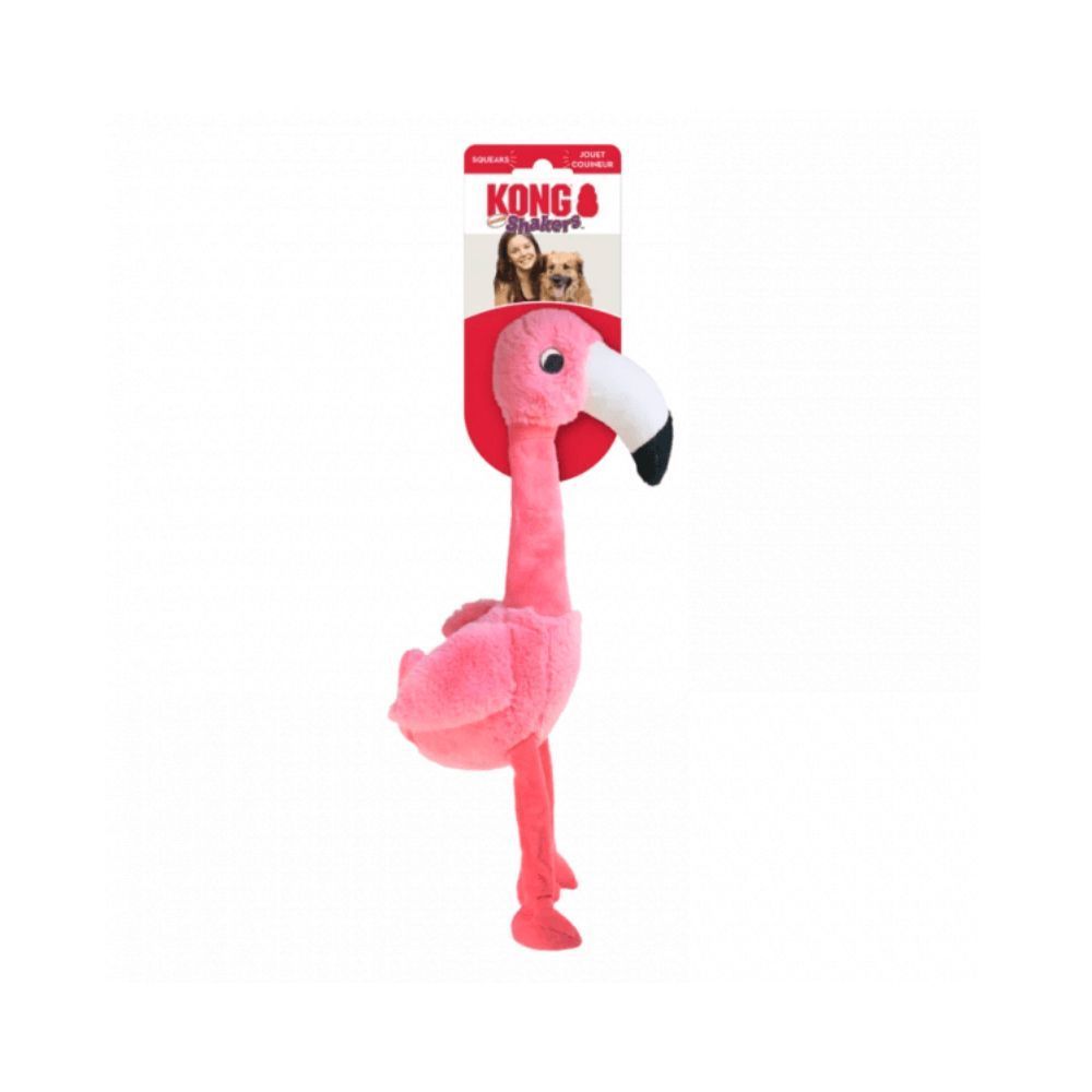 Kong Shakers Honkers Flamingo іграшка для собак S 32 см - рожевий Kong Shakers Honkers Flamingo іграшка для собак S 32 см - рожевий