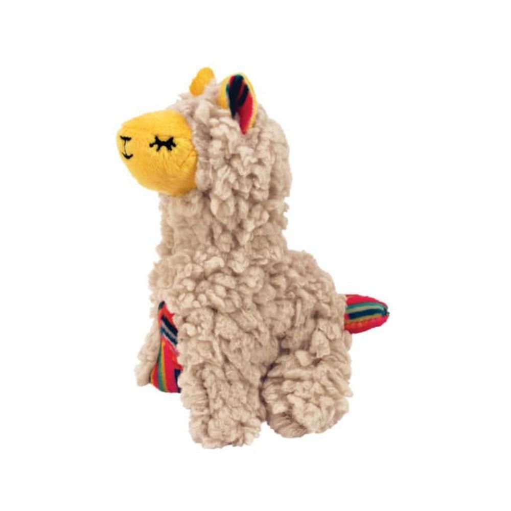 Kong Softies Buzzy Llama іграшка для котів 8,3х5,7 см - бежевий