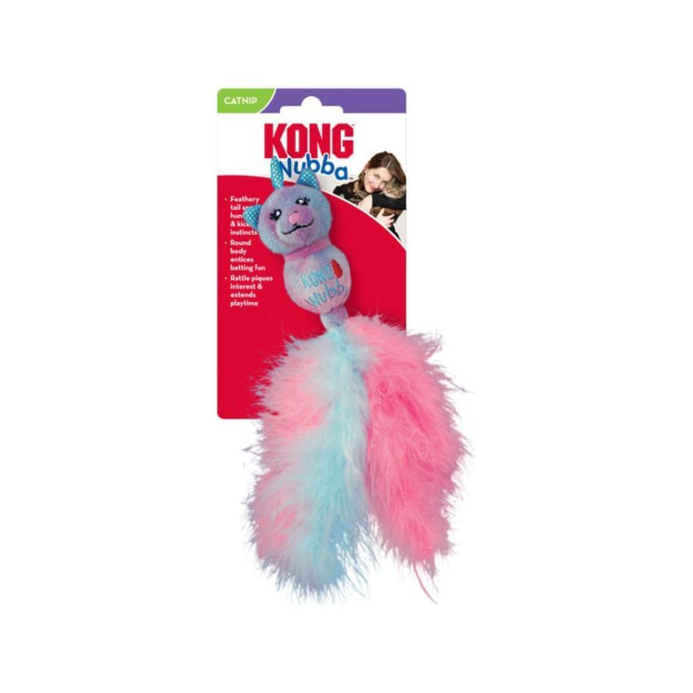Kong Wubba Caticorn іграшка для котів 22,9х11,4 см - різнокольоровий Kong Wubba Caticorn іграшка для котів 22,9х11,4 см - різнокольоровий
