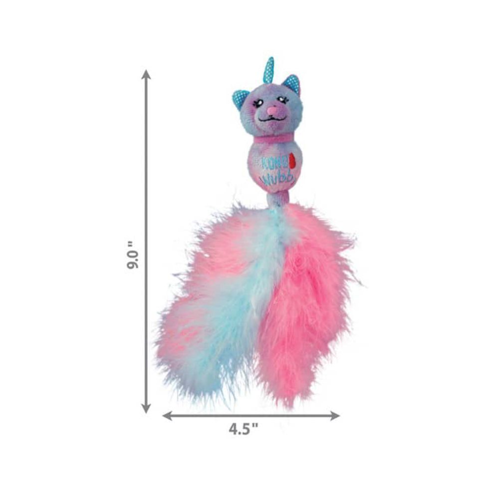Kong Wubba Caticorn іграшка для котів 22,9х11,4 см - різнокольоровий Kong Wubba Caticorn іграшка для котів 22,9х11,4 см - різнокольоровий