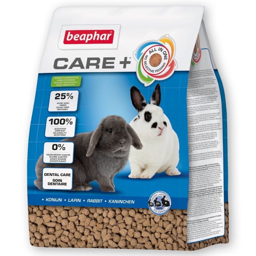 Корм для кроликов Beaphar Care+ 1,5 кг - ассорти