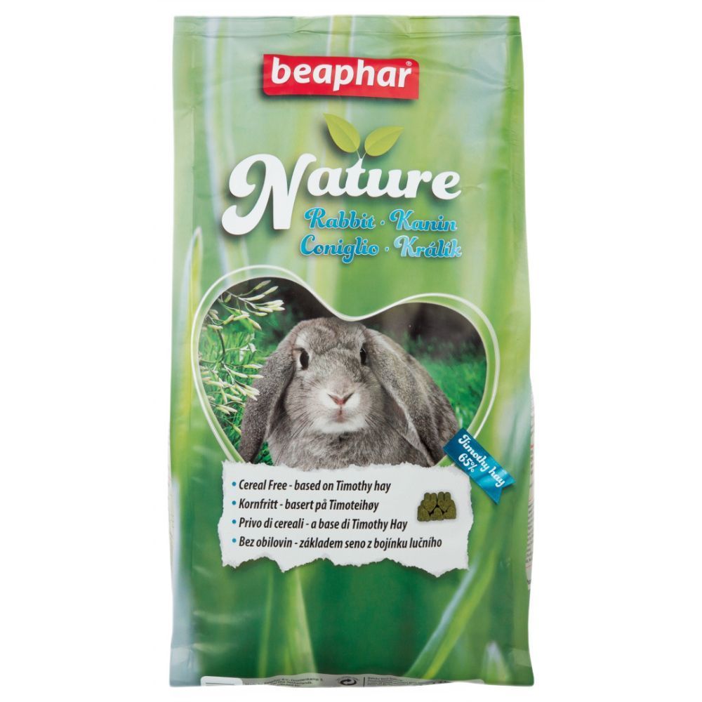 Корм для кроликов Beaphar Nature 1,25 кг - тимофеевка