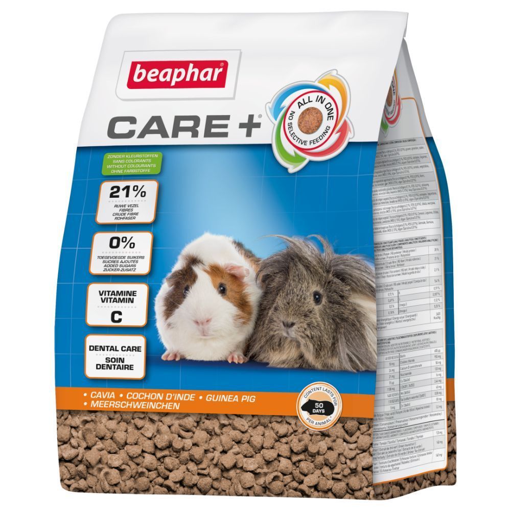 Корм для морских свинок Beaphar Care+ 1,5 кг - ассорти