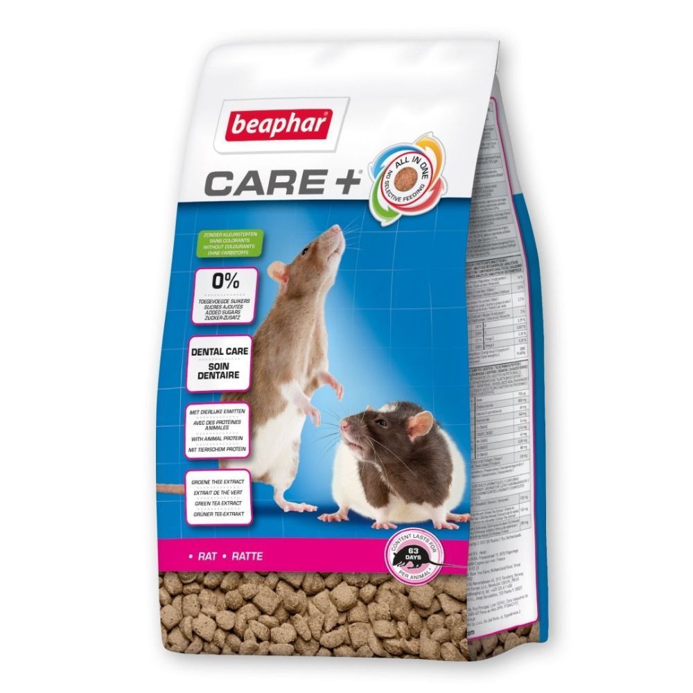Корм для пацюків Beaphar Care+ 700 г - асорті Корм для пацюків Beaphar Care+ 700 г - асорті