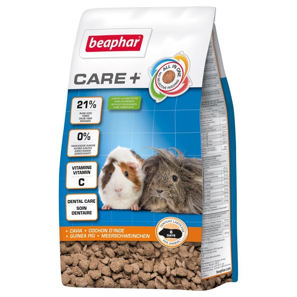 Корм для морських свинок Beaphar CARE+ 250 г - асорті Корм для морських свинок Beaphar CARE+ 250 г - асорті
