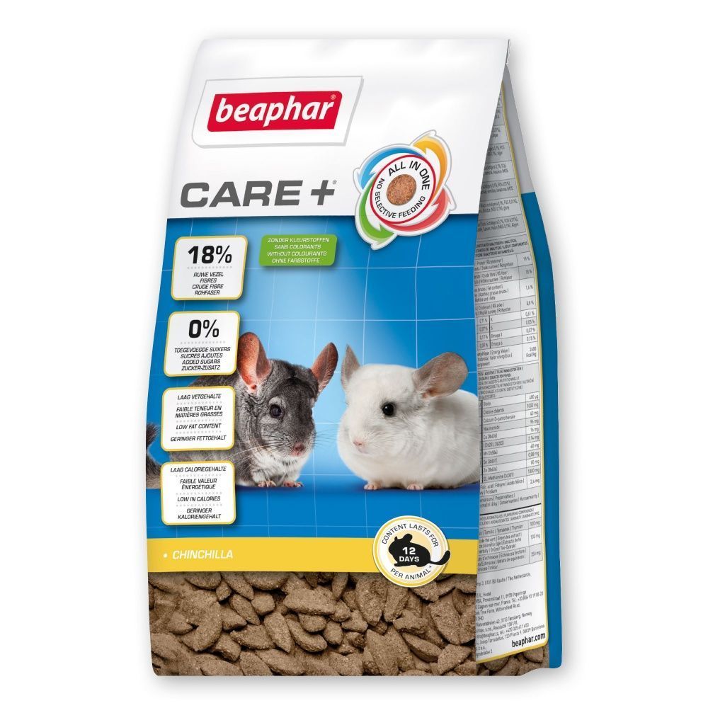 Корм для шиншил Beaphar CARE+ 250 г - асорті Корм для шиншил Beaphar CARE+ 250 г - асорті