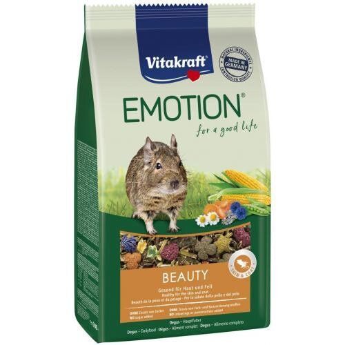 Корм для дегу Vitakraft Emotion Beauty Selection 600 г - асорті