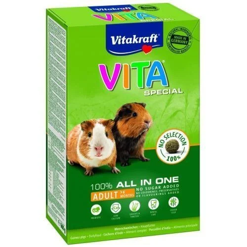 Корм для морських свинок Vitakraft VITA Special 600 г - асорті