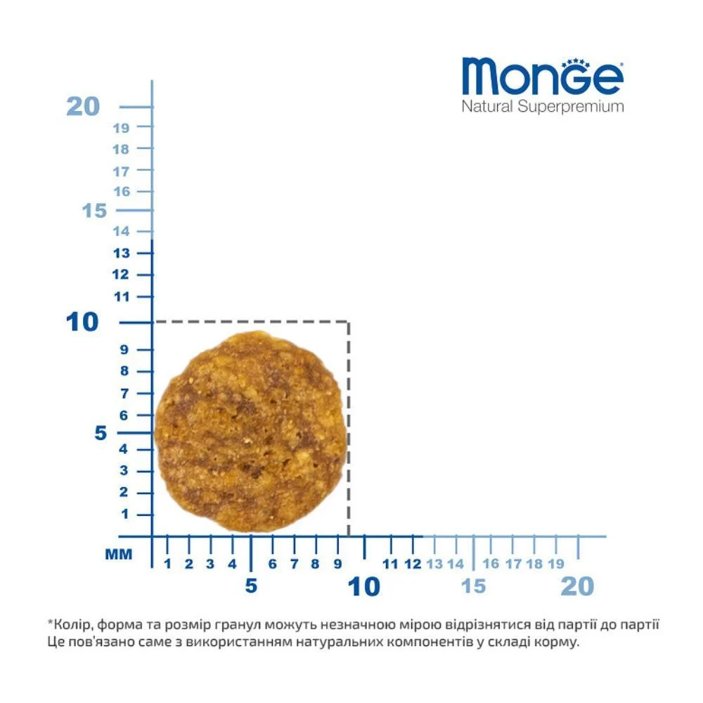 Сухий корм для котів Monge Sterilised Monoprotein 400 г - форель Сухий корм для котів Monge Sterilised Monoprotein 400 г - форель