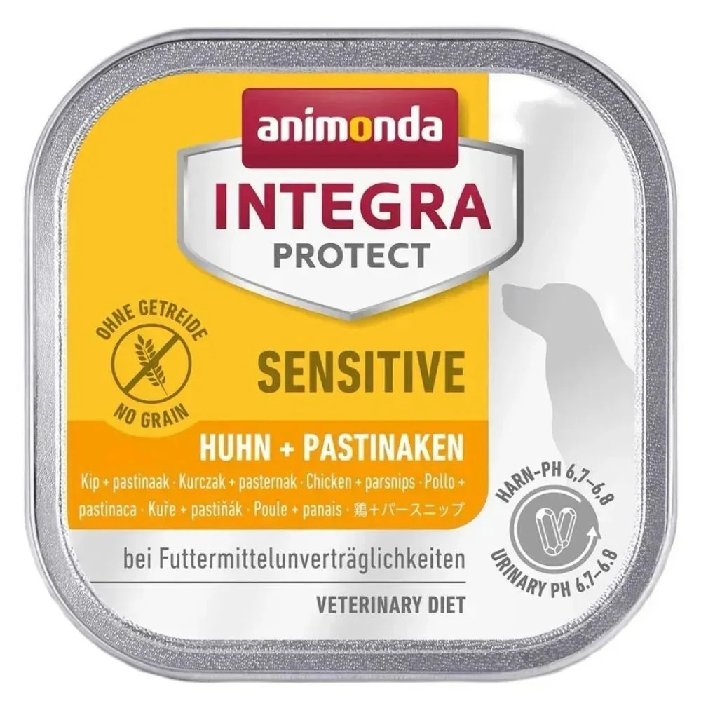 Вологий корм для собак Animonda Integra Protect Sensitive 150 г - курка та пастернак