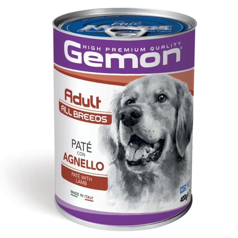 Вологий корм для собак Gemon All Breeds Adult 400 г - ягня Вологий корм для собак Gemon All Breeds Adult 400 г - ягня