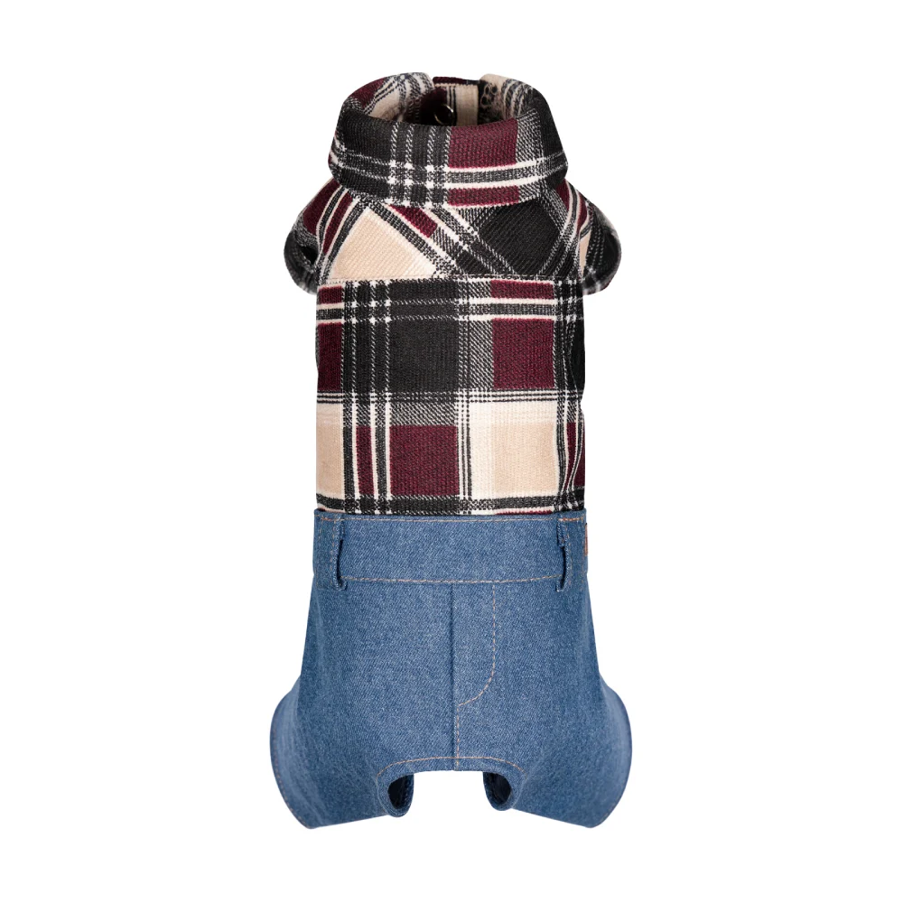 Костюм для собак Pet Fashion Dandy XS - коричнево-синій Костюм для собак Pet Fashion Dandy XS - коричнево-синій