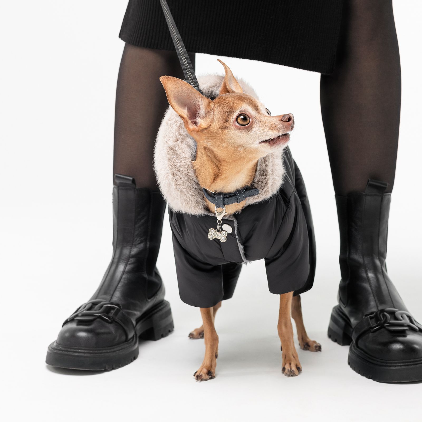 Костюм для собак Pet Fashion «BLACK» XS