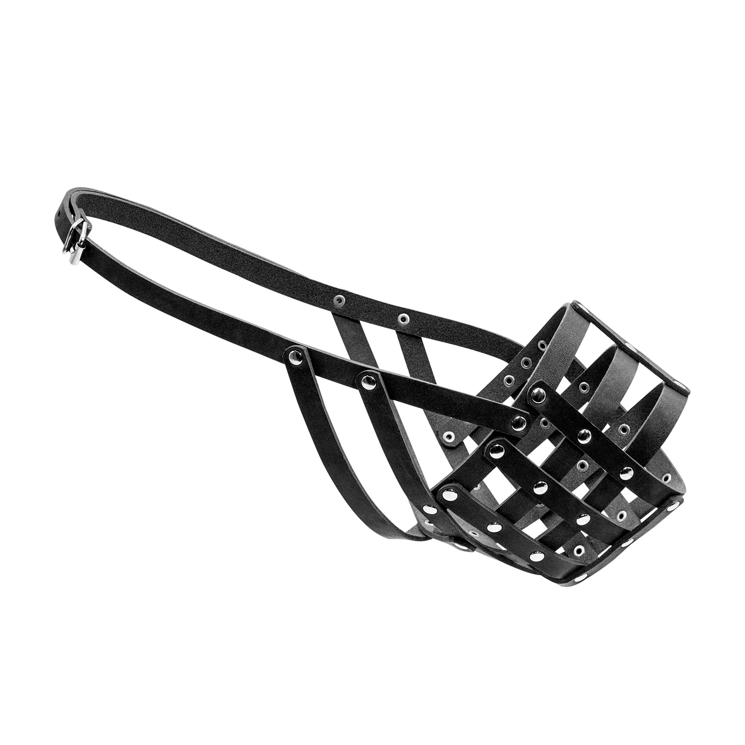 Шкіряний намордник Collar №5 для московської сторожової, ньюфаундленда 11 см / 40 см (м'який) Шкіряний намордник Collar №5 для московської сторожової, ньюфаундленда 11 см / 40 см (м'який)